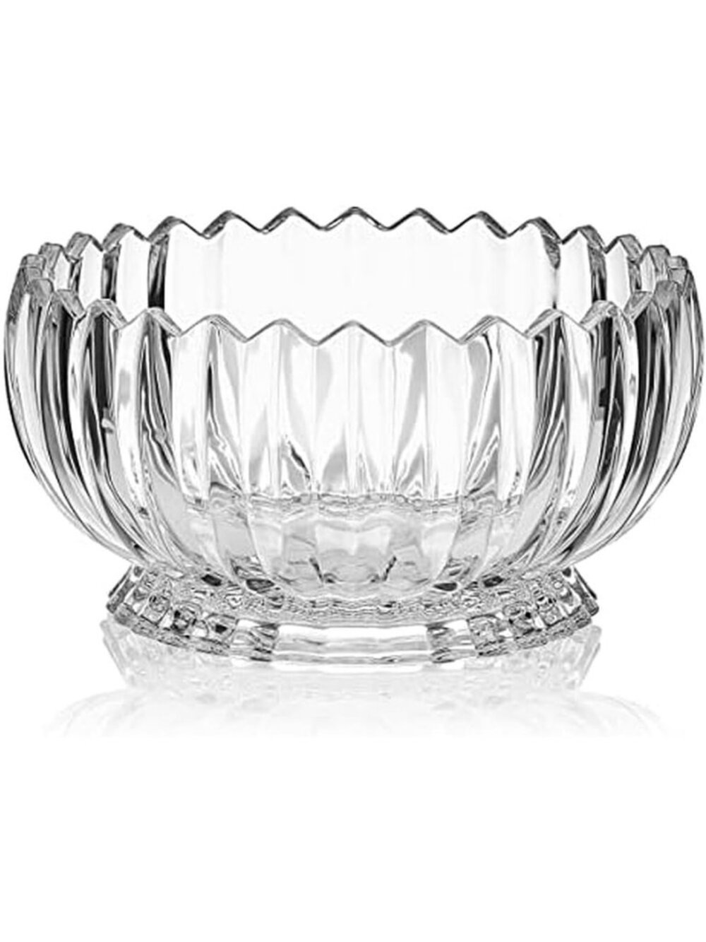Mikasa Estate Crystal Footed Bowl, 9 Inch
